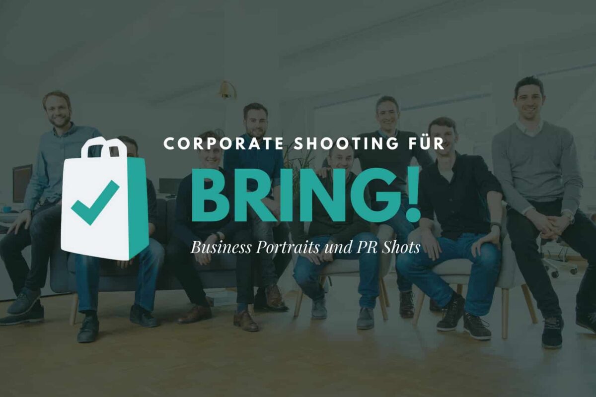 Business und Corporate Shooting für Bring!